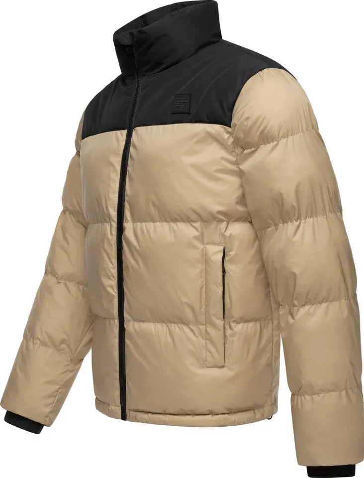 ragwear ragwear Outdoorjacke Stafen Wasserdichte Herren Winterjacke im Retro-Look, Braun, – Produktbild 3 von 4