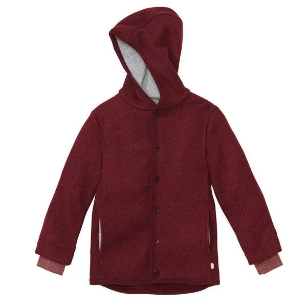 Disana Disana Kleinkinder Walk-Jacke kbT-Merino Schurwolle, Grau, – Produktbild 3 von 4