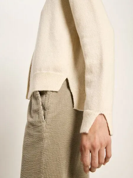 LANIUS LANIUS Boxy Strickjacke, Off white, – Produktbild 3 von 4