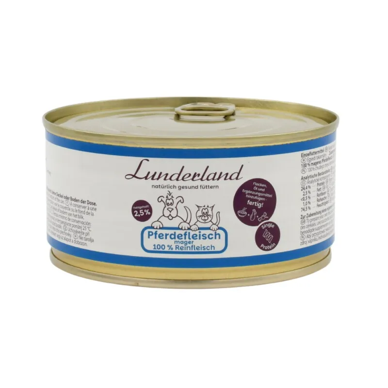 Lunderland Lunderland Pferdefleisch mager 300 g – Produktbild 1 von 1