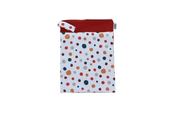 Hypf Hypf Wetbag L 30cm x 40cm mit 2 Fächern, Blobs (bunt), – Produktbild 2 von 3