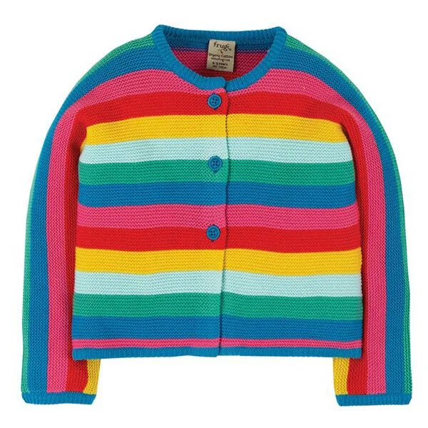 Frugi Frugi Strickjacke Nyla Rainbow – Produktbild 1 von 3