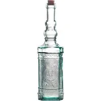 Glasflasche mit Korken 'Miguelete' 0,7 l aus Recyclingglas – Produktbild 1 von 1