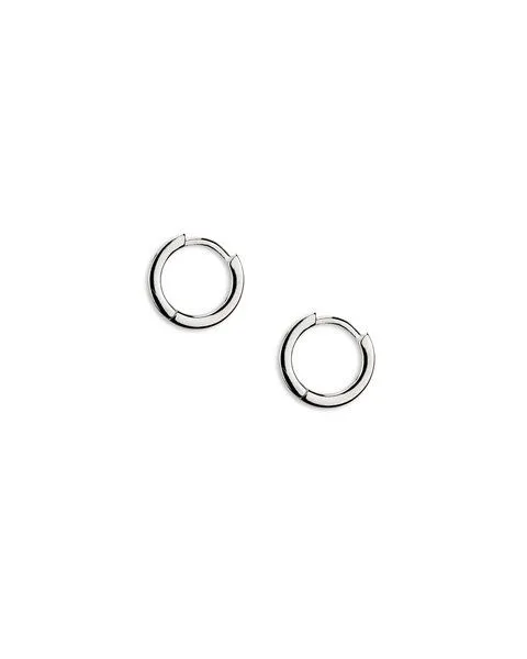 lille mus lille mus Creolen 'Flap' 925 Silber, Silber, – Produktbild 2 von 2
