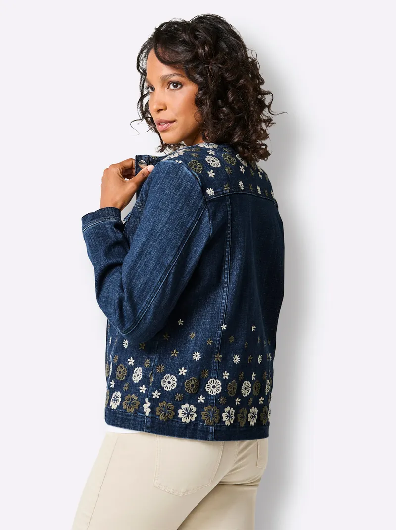 Jeansblazer, Blue-stone-washed, – Produktbild 3 von 3