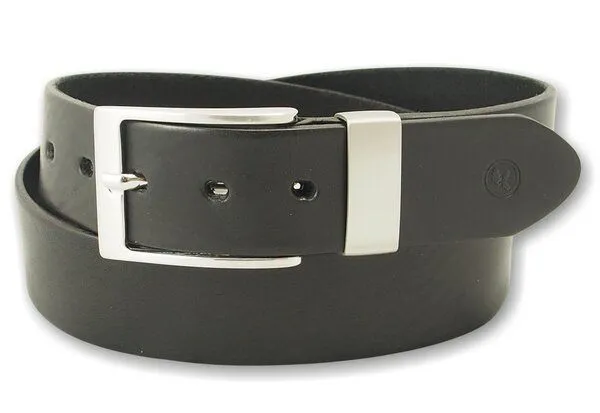 Greenbelts Greenbelts Herren Ledergürtel SILVIO, Brown, – Produktbild 3 von 4