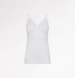 CASAGiN CASAGiN Tank-top aus Pflanzenfaser und biologisch-abbaubarer Spitze – Produktbild 1 von 1