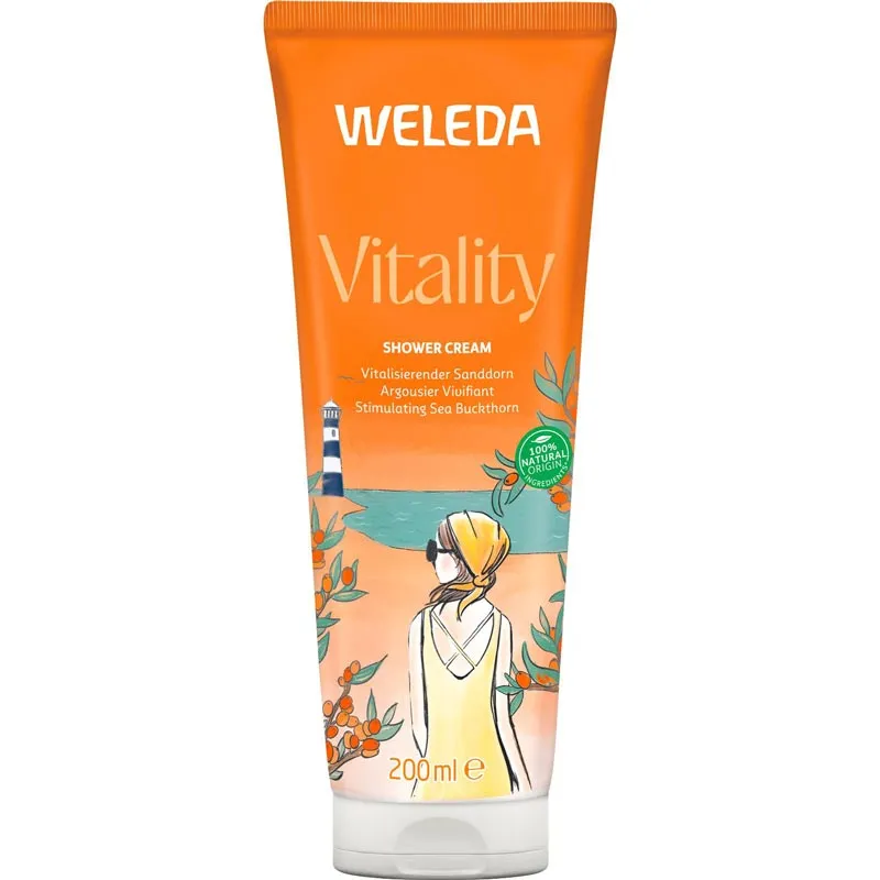 Weleda Weleda Vitality Shower Cream Sanddorn – Produktbild 4 von 5