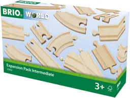 BRIO BRIO Gleise-Set BRIO® WORLD, Mittleres Schienensortiment, (Set), Ergänzungsset BRIO® WORLD – Produktbild 1 von 1