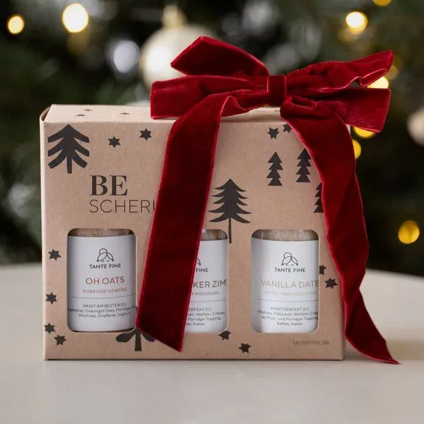 Tante Fine Tante Fine Gewürzset Fines SÜSSE WEIHNACHTEN * Gewürzmischungen für Desserts * zum Backen – Produktbild 1 von 4