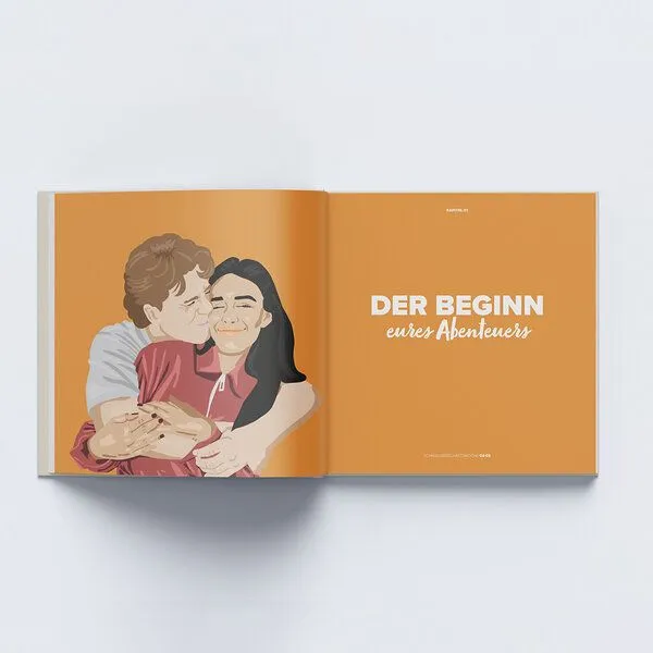 DEINE ZWEISAMKEIT DEINE ZWEISAMKEIT SCHWANGERSCHAFTS-EINNERUNGSBUCH | FÜR WERDENDE ELTERN – Produktbild 3 von 4