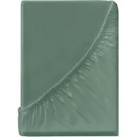 Spannbettlaken "Single Jersey" aus Bio-Baumwolle 140-160 x 200 cm, salbei – Produktbild 1 von 1