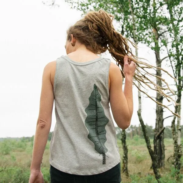 Cmig Cmig Damen Tank-Top Tanne heather grey – Produktbild 1 von 4