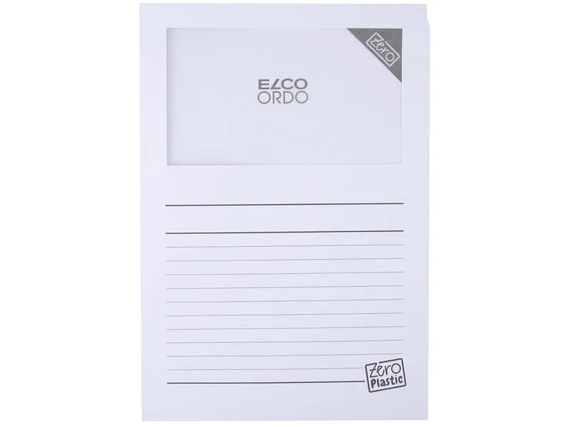 Elco 100 Elco Sichtmappe/Fenstermappe "Ordo zero" weiß – Produktbild 1 von 1