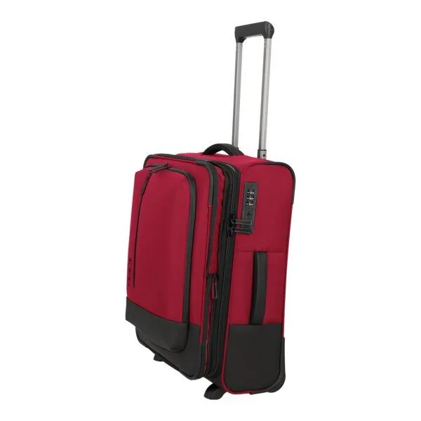 Travelite Travelite Crosslite 2-Rad Trolley S erweiterbar, Rot, – Produktbild 2 von 3