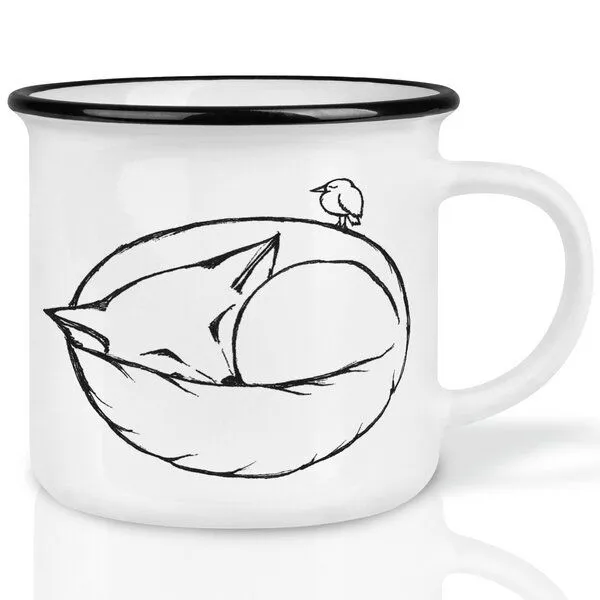 LIGARTI LIGARTI Keramiktasse – Schlafender Fuchs – Produktbild 1 von 1