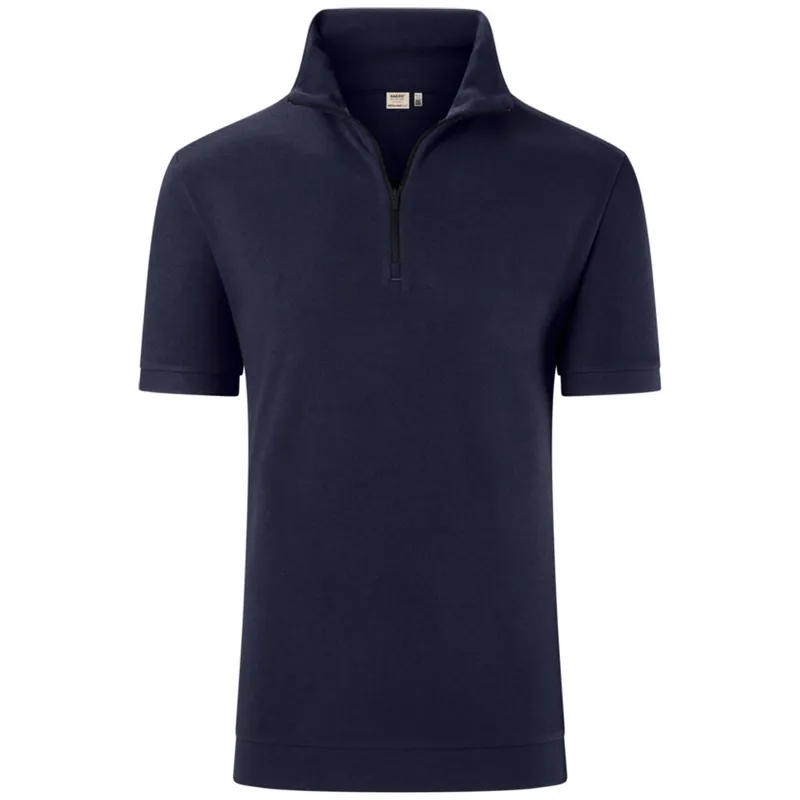 HAKRO HAKRO Zip-Shirt Piquè ECO #534 Gr. XL tinte – Produktbild 1 von 1