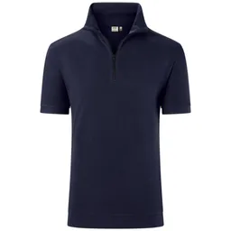 HAKRO HAKRO Zip-Shirt Piquè ECO #534 Gr. XL tinte – Produktbild 1 von 1