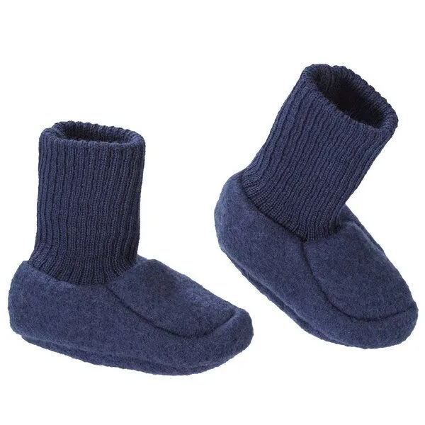 Disana disana Baby Schurwolle Walk-Schuhe kbT-Merinowolle, Indigo, – Produktbild 1 von 2