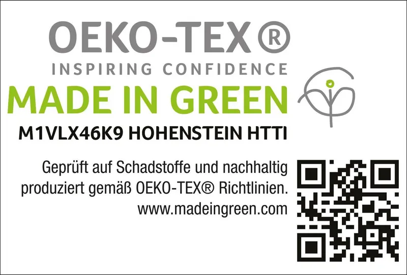 OTTO home Spannbettlaken MATILDA Jersey 160 g/m², 97% Bio-Baumwolle 3% Elasthan, Bettlaken, Jersey, Gummizug: rundum, (1 Stück), Bettlaken Bio-Baumwolle, für Matratzen bis 30cm Höhe, perfekter Sitz, Grau, – Produktbild 3 von 4
