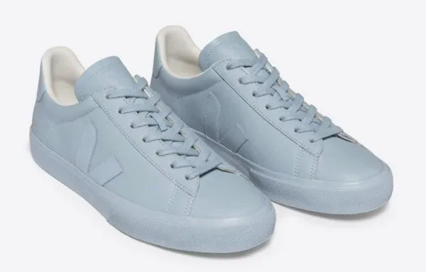 Veja Veja Sneaker Herren - Campo Chromefree, Weiß (extra white natural suede), – Produktbild 1 von 2