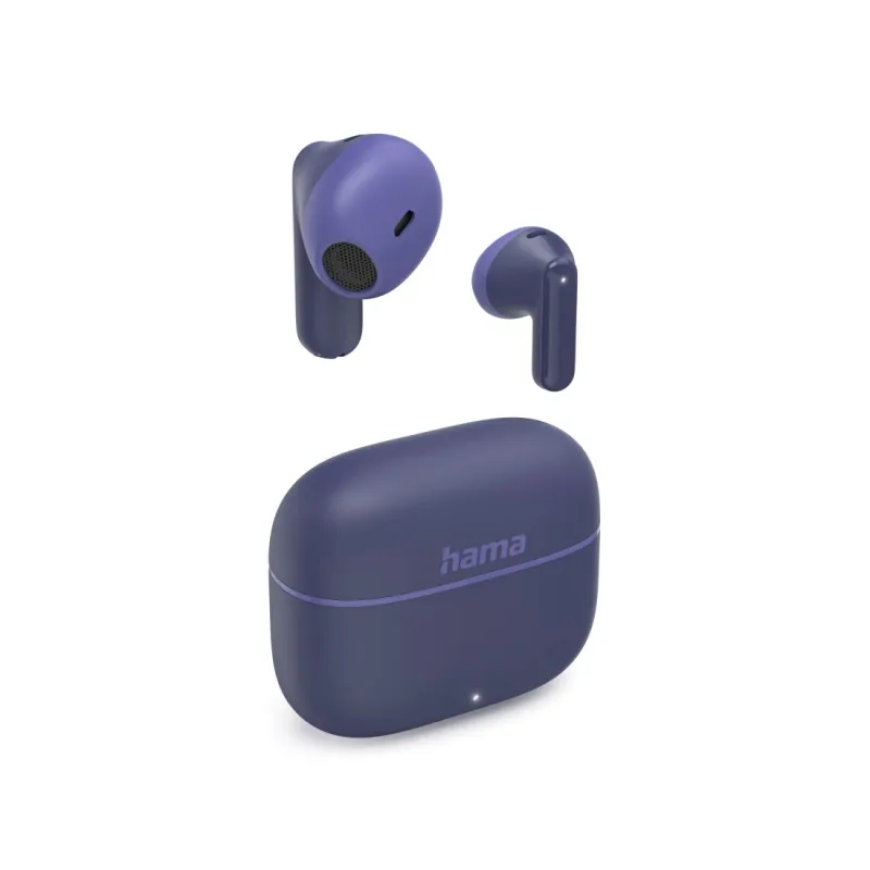 Hama Hama Bluetooth®-Kopfhörer "Freedom Light II", TWS Earbuds, Mikrofon, Blau, – Produktbild 1 von 5