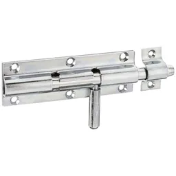 Alberts ALBERTS Bolzenriegel, mit loser Schlaufe, disp., Platte LxB 120x41mm,Ges.-L160mm – Produktbild 1 von 1