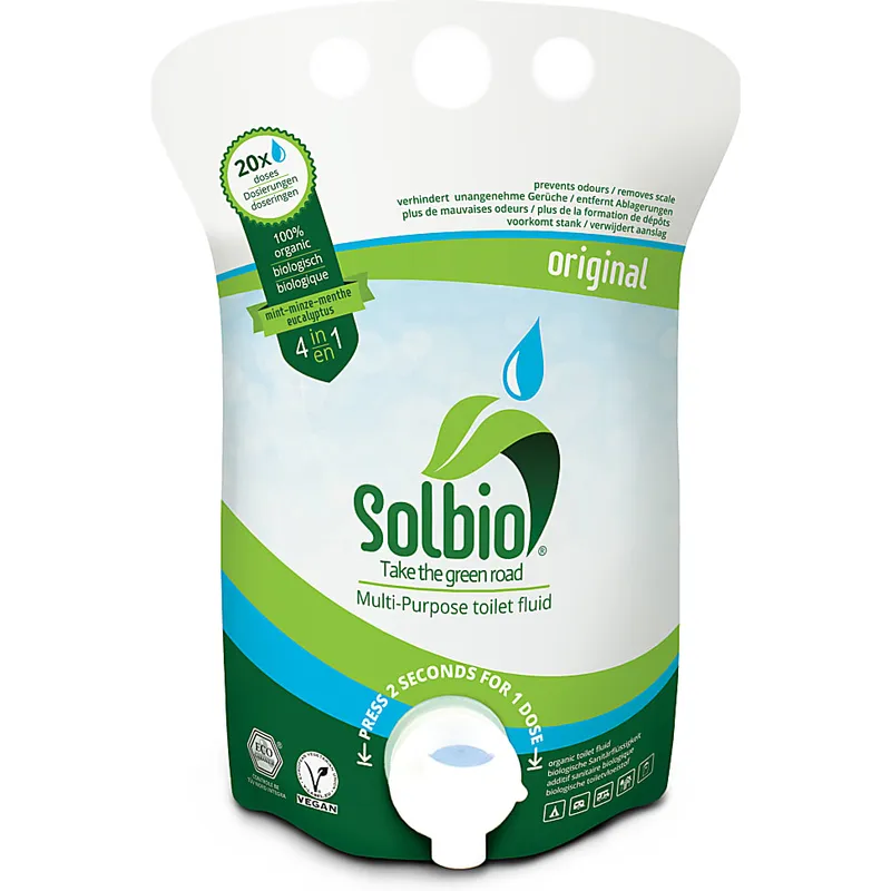 Solbio Solbio 4 in 1 Sanitär- und Grauwassertankflüssigkeit 800ml – Produktbild 2 von 3