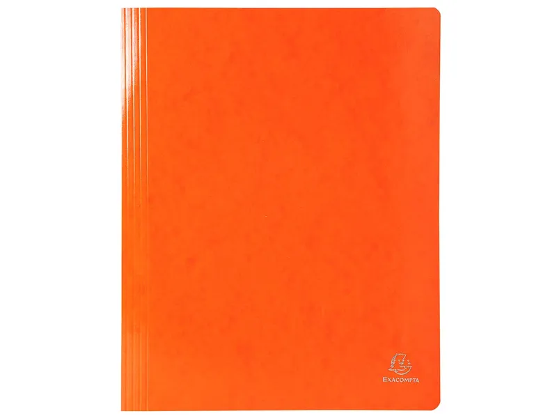 Exacompta 25 Exacompta Schnellhefter "Iderama", Colorspan kaschiert, 355 g/m², DIN A4, orange – Produktbild 1 von 1