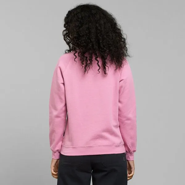 Dedicated Dedicated Sweatshirt Ystad Raglan Base, Cashmere pink (pink), – Produktbild 3 von 4