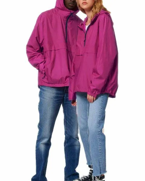 YTWOO YTWOO Unisex Windbreaker aus recyceltem PET, leichte Überziehjacke, Outdoor Jacke, Purple, – Produktbild 2 von 3
