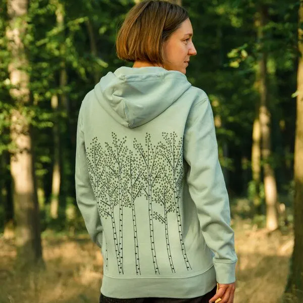 Cmig Cmig Birken Kapuzenjacke unisex, Aloe (türkis), – Produktbild 8 von 8