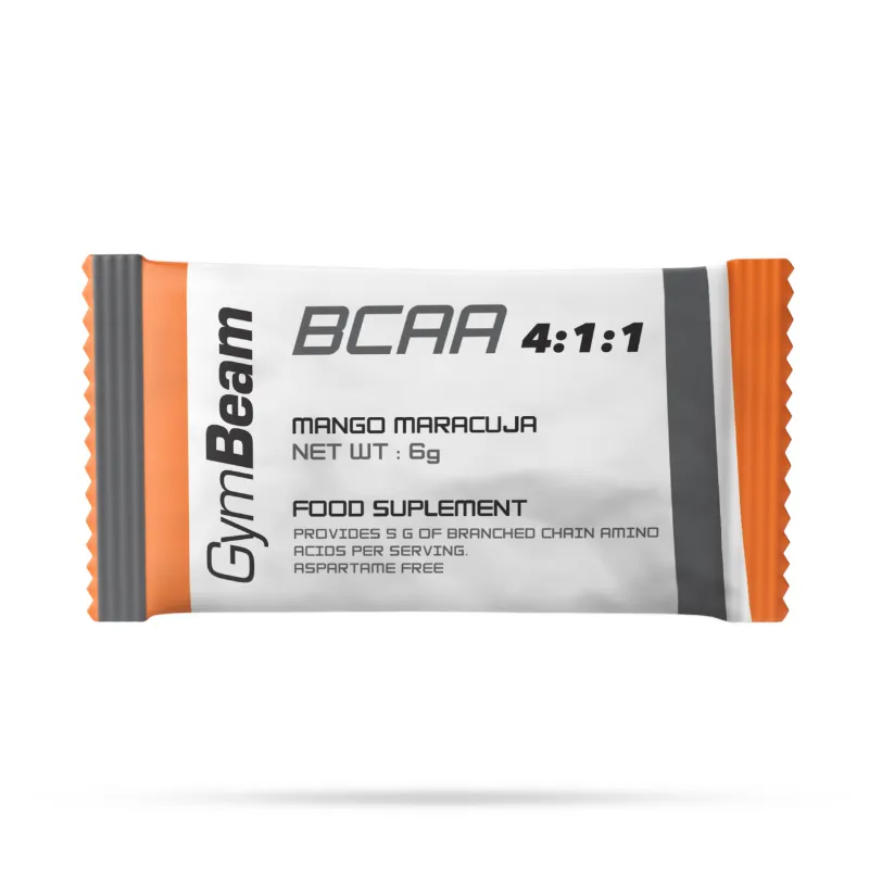 GymBeam GymBeam BCAA 4:1:1 Instant 6 g Mango Maracuja – Produktbild 1 von 1