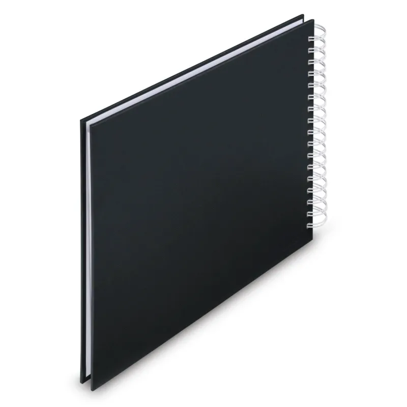 Hama Hama Spiral-Album "Fine Art", 28x24 cm, 50 weiße Seiten, New Black – Produktbild 3 von 6