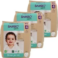 Bambo Nature Bambo Nature Windel Größe 4 Sparpackung (72 Windeln) – Produktbild 1 von 1