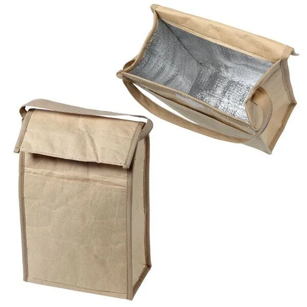 elasto elasto Kühltasche aus Kraftpapier, Weiss, – Produktbild 2 von 3