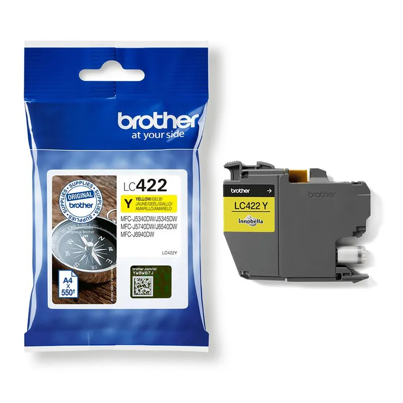 Brother Brother Tintenpatrone LC-422Y gelb – Produktbild 2 von 2