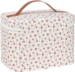 Lässig Lässig Wickeltasche Flowers White, Wickeltisch Organizer, PETA-approved vegan – Produktbild 1 von 1