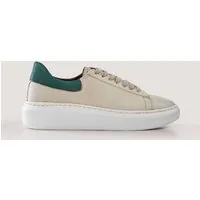 AGAZI AGAZI Damen vegan Sneaker Emma Türkisgrün – Produktbild 1 von 1