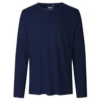 Neutral Neutral® Herren Langarm T-Shirt von Neutral Bio Baumwolle, Navy, – Produktbild 1 von 1