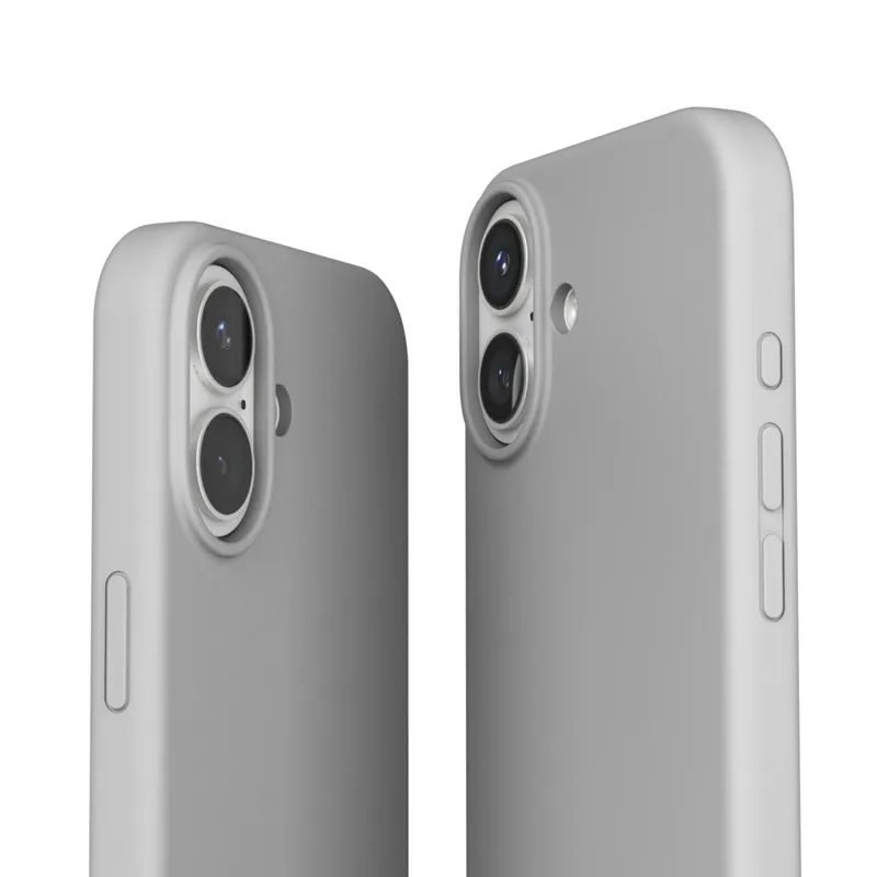 VONMÄHLEN VONMÄHLEN Soft Silikon Case für iPhone 17 Light Gray – Produktbild 4 von 5