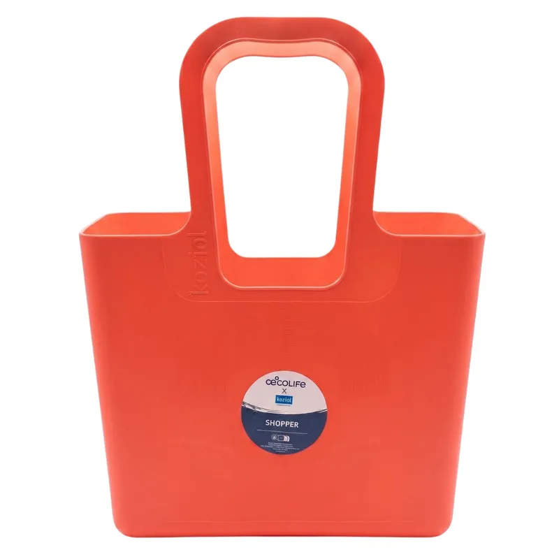 oecolife Shop Koziol Tasche XL Koralle – Produktbild 1 von 1