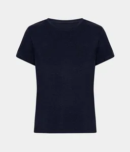 Copenhagen Bamboo Copenhagen Bamboo Kurzarm-Bambus-T-Shirt in Marineblau – Produktbild 1 von 1