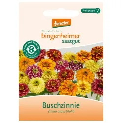 Bingenheimer Saatgut Buschzinnie – Produktbild 1 von 1