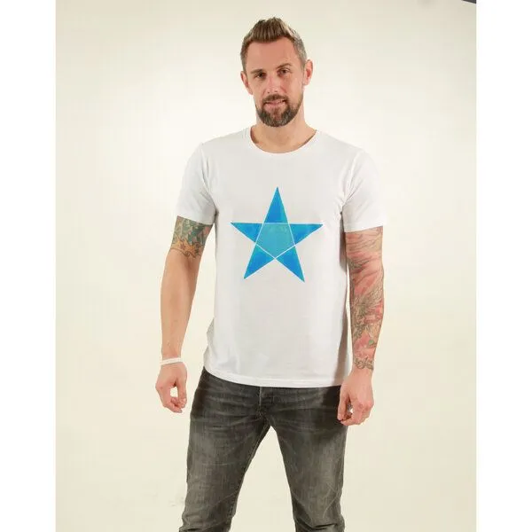 NATIVE SOULS NATIVE SOULS T-Shirt Herren - Origami Star, White, – Produktbild 1 von 1