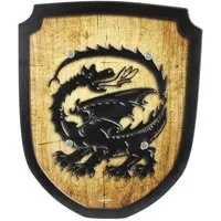 Mitienda Shop Mitienda Shop Wappenschild Drache Holzspielzeug – Produktbild 1 von 1