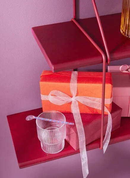 Hausen Hausen Wandregal SHRINK shelf berry, Rose, – Produktbild 4 von 4