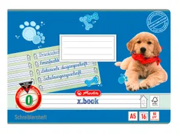 Herlitz herlitz Schreiblernheft, Schreiblernlineatur 0, DIN A5, Kontrastlineatur – Produktbild 1 von 1