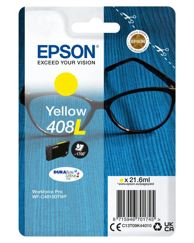 Epson Epson Tintenpatrone 408XL gelb – Produktbild 1 von 2