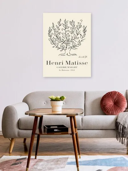 Photocircle Photocircle Poster / Leinwandbild - Matisse - Le Buisson – Produktbild 2 von 4